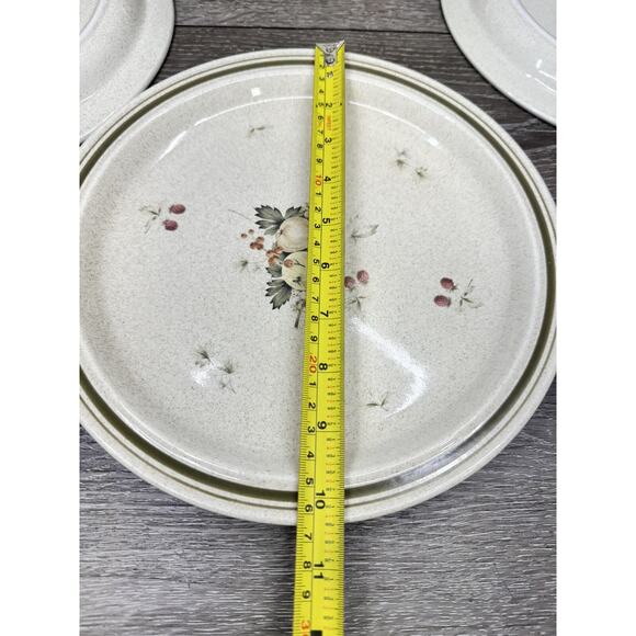 Royal Doulton England Lambethware Cornwall 10-3/8” Dinner Plates ~Set of 4